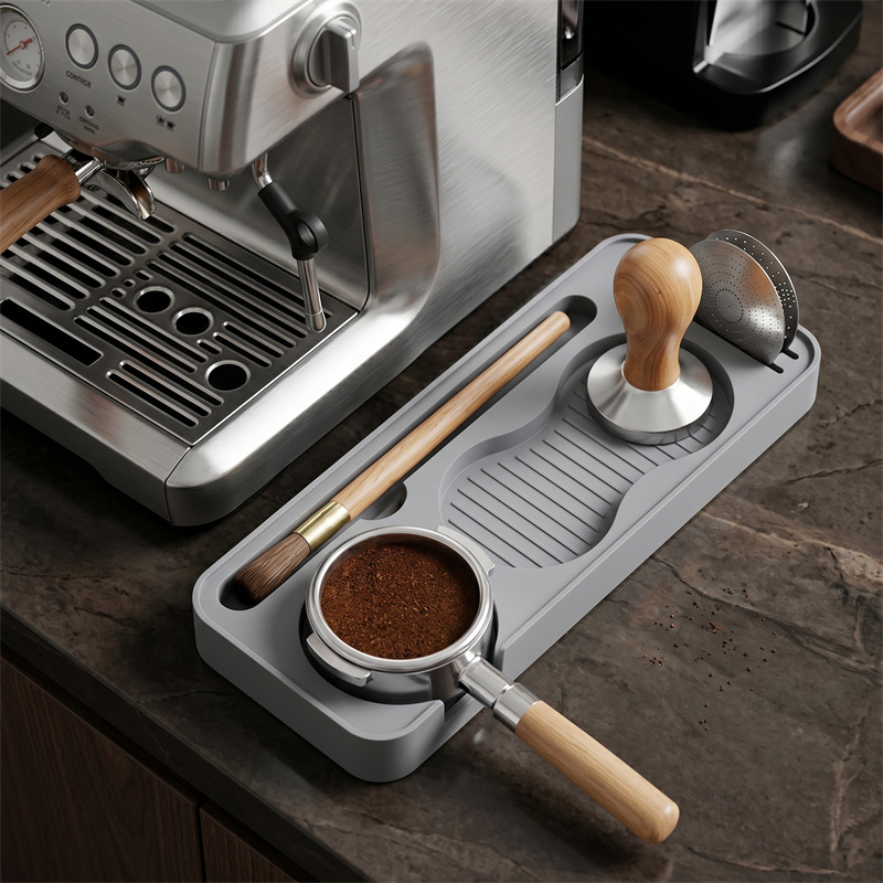 Coffee Equipment Distributor - Stasiun Penekan Kopi Silikon Anti Selip,