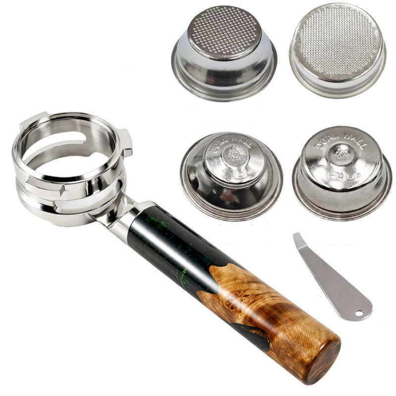 Naked Portafilter Bottomless - Portafilter Tanpa Dasar Berongga 54mm dari