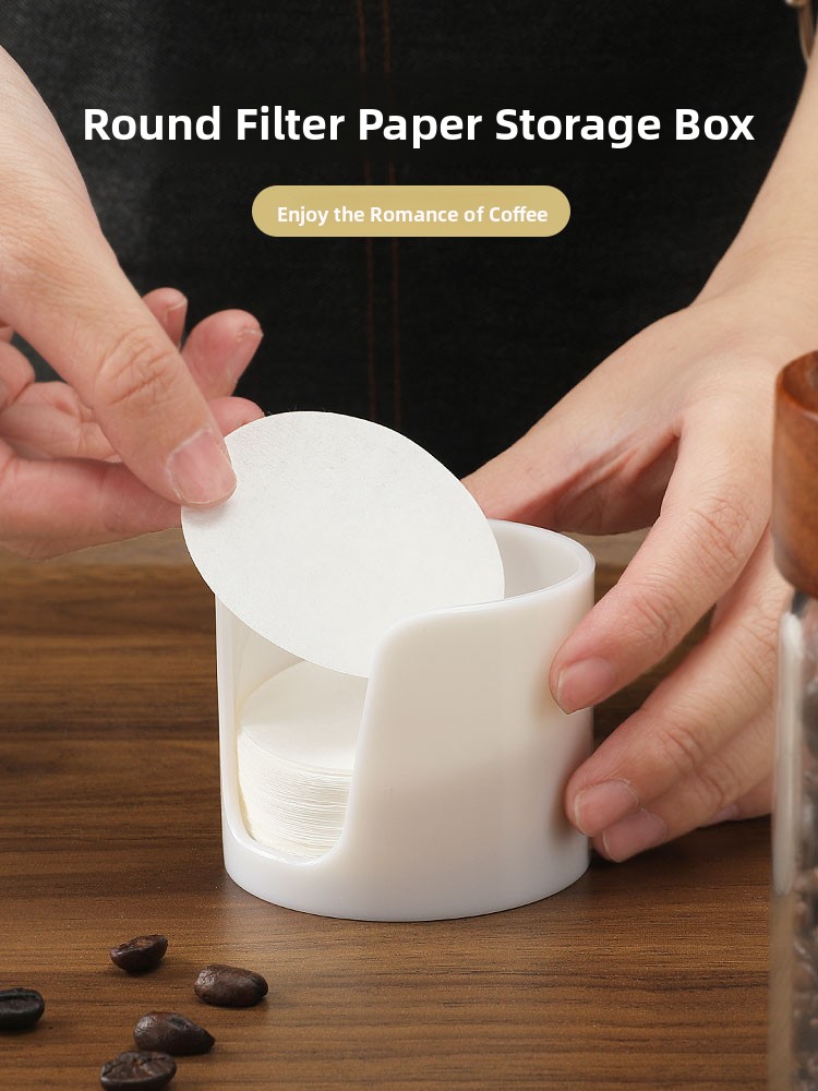 Coffee Equipment Cleaner - Kotak Penyimpanan Kertas Filter Kopi Bentuk