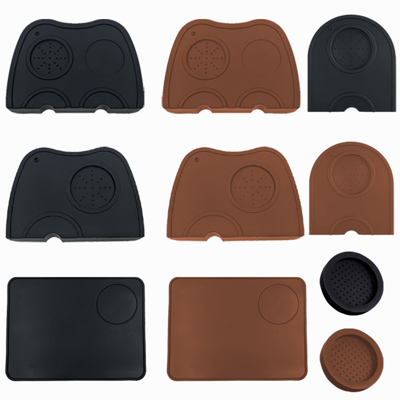 Coffee Equipment Distributor - Espresso kopi Tamper Mat silikon pemegang