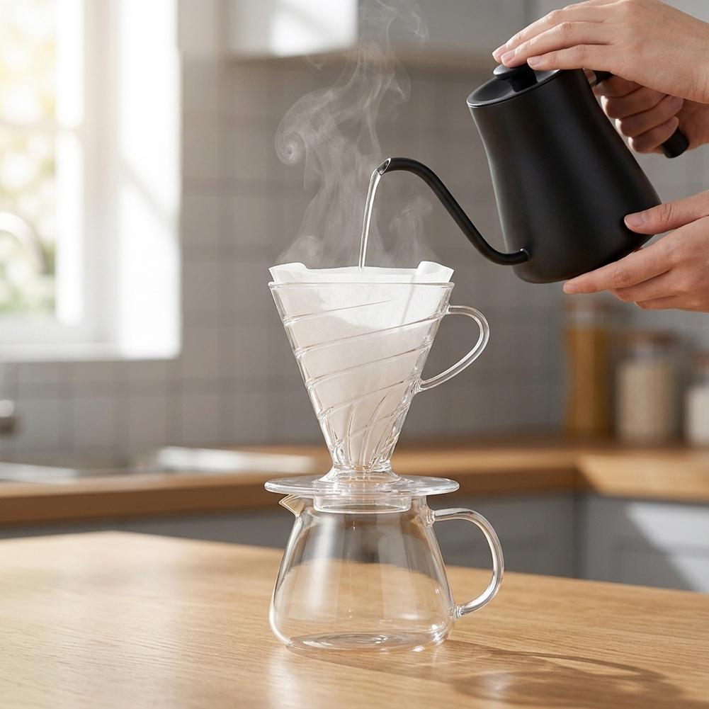 Coffee Equipment V60 - Cangkir Filter Kopi Dapat Digunakan Kembali,