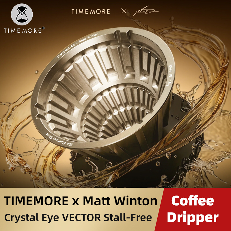 Coffee Equipment V60 - TIMEMORE X Matt Winton Crystal Eye