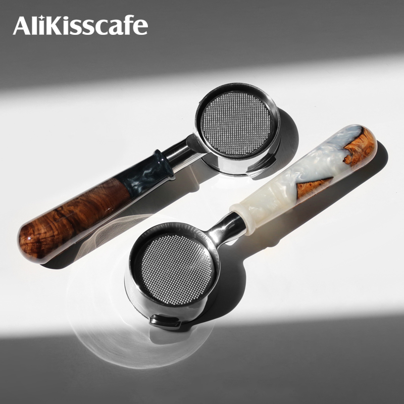Naked Portafilter Bottomless - AliKisscafe 51Mm Portafilter Kopi Tanpa Dasar