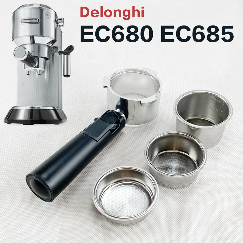 Naked Portafilter Bottomless - Portafilter Tanpa Dasar Kopi Delonghi EC680/EC685