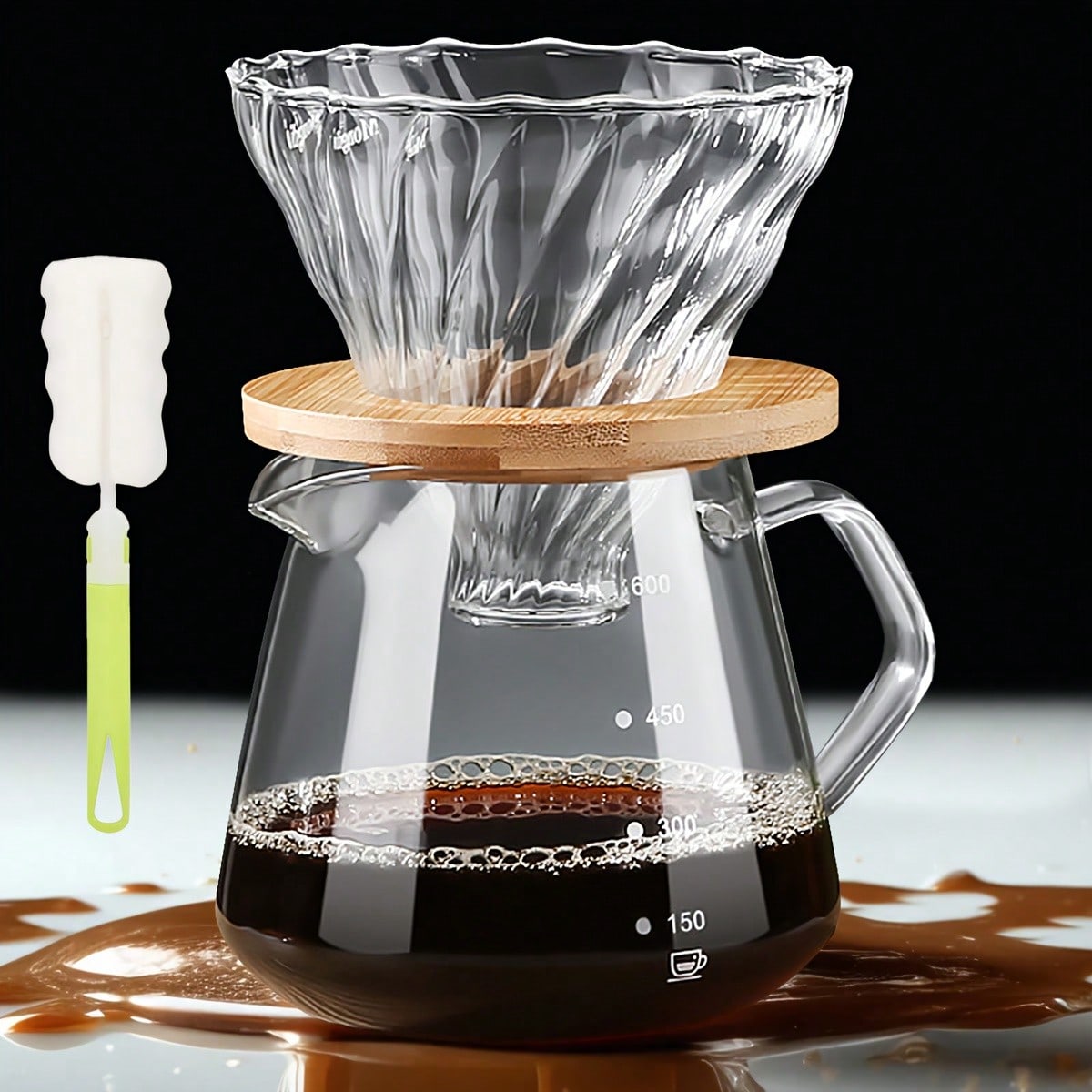 Coffee Equipment Pour Over - Set Pembuat Kopi Tuang, Server Kopi