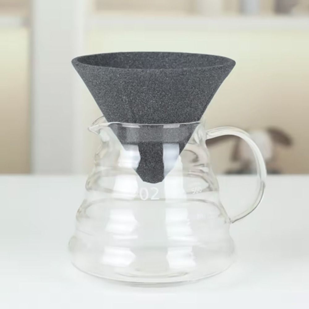 Coffee Equipment Distributor - Filter Kopi Keramik Mikropori Bentuk Kerucut