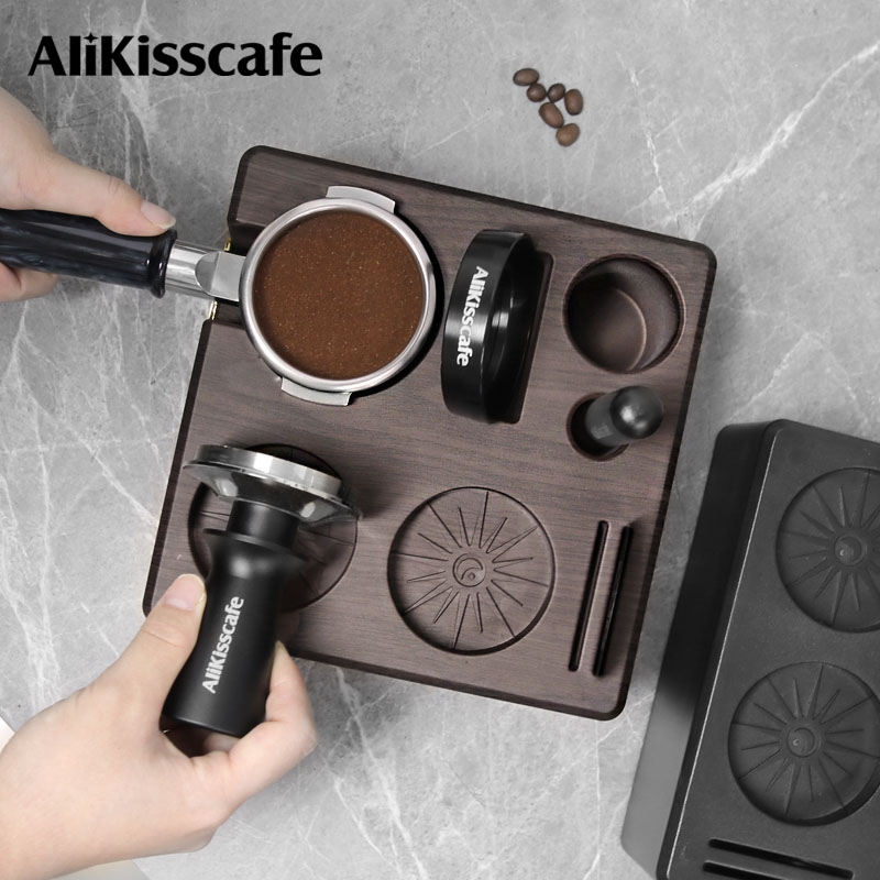 Coffee Equipment Distributor - Stasiun Tamper Kopi Tempat Penyangga Portafilter