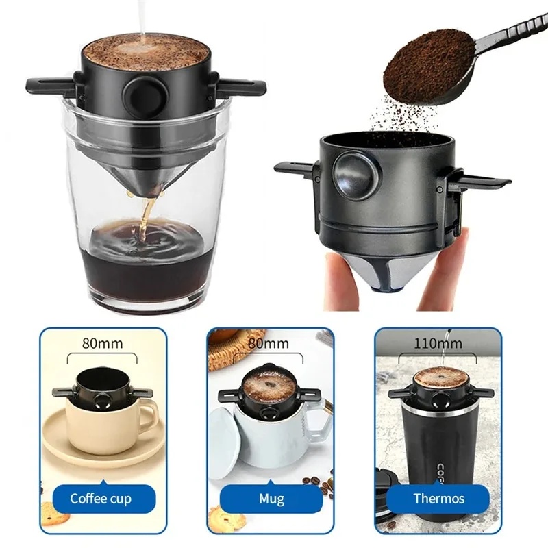Pembuat Kopi Portabel Set Pemb - Coffee Equipment Pour Over ulasan dan harga