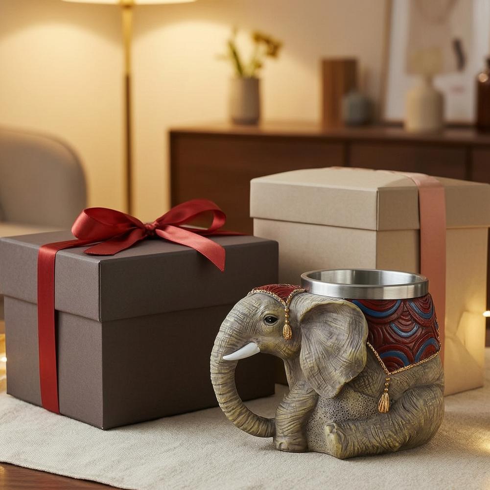 Mug Gajah Cangkir Kopi Resin M - Coffee Equipment Eu ulasan dan harga