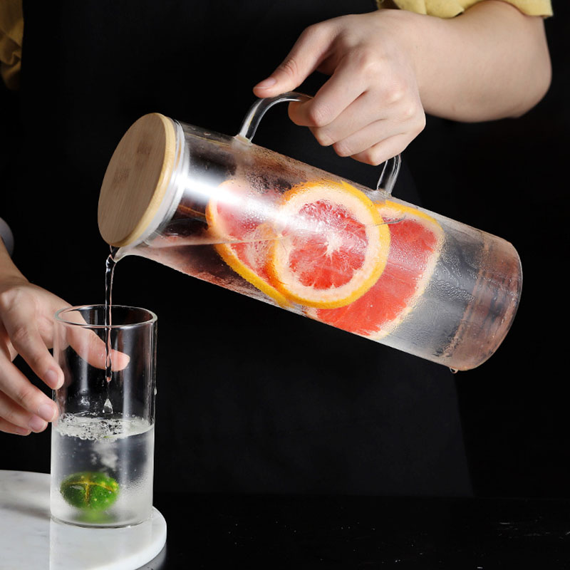 Botol Air Dingin Kaca Transpar - Coffee Equipment Eu ulasan dan harga
