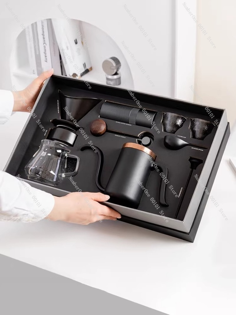 Set Pembuat Kopi Manual Kotak  - Coffee Equipment Pour Over ulasan dan harga