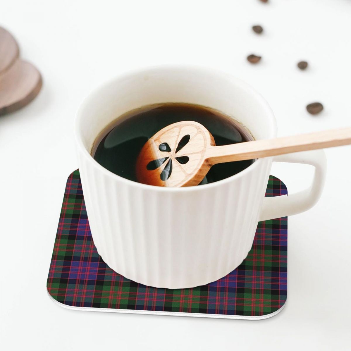 Alas Meja Kulit PVC Motif Tart - Macdonald Coffee & Espresso Equipment ulasan dan harga