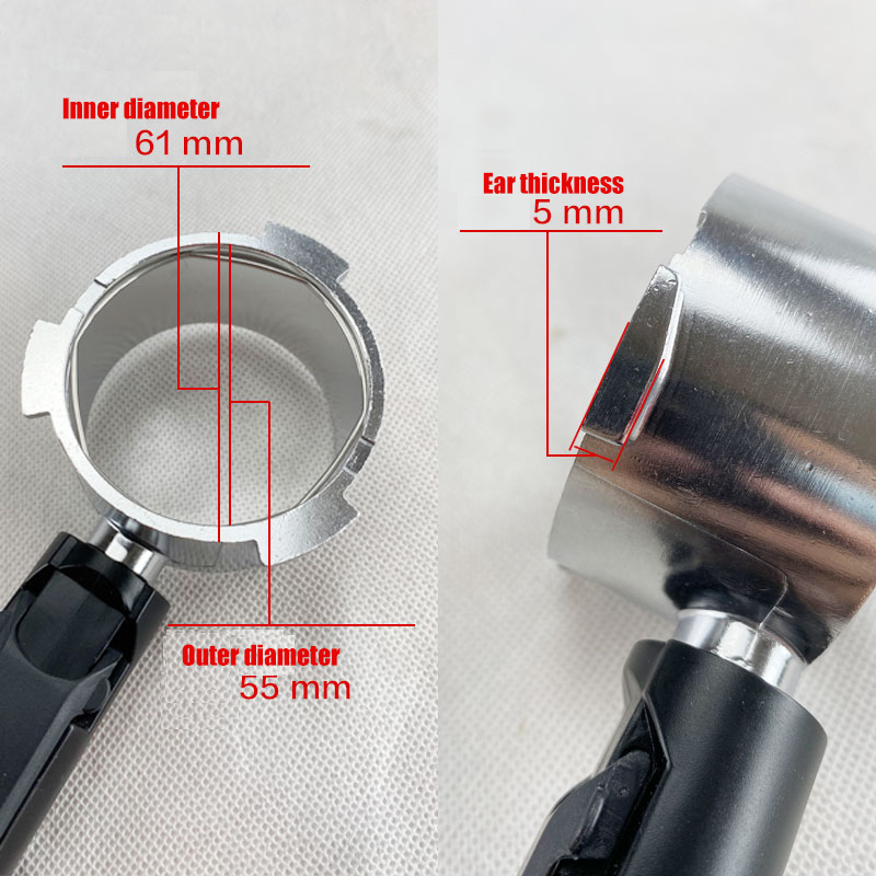 Portafilter Tanpa Dasar Kopi D - Naked Portafilter Bottomless ulasan dan harga