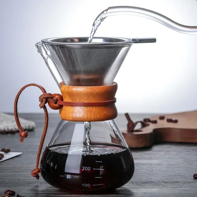 Ketel kopi kaca tangan, ketel  - Coffee Equipment Pour Over ulasan dan harga