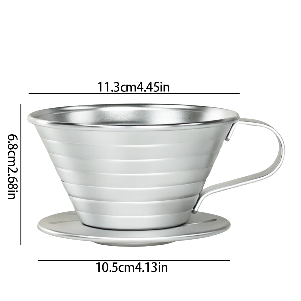 Cangkir Filter Kopi Stainless  - Coffee Equipment Cleaner ulasan dan harga