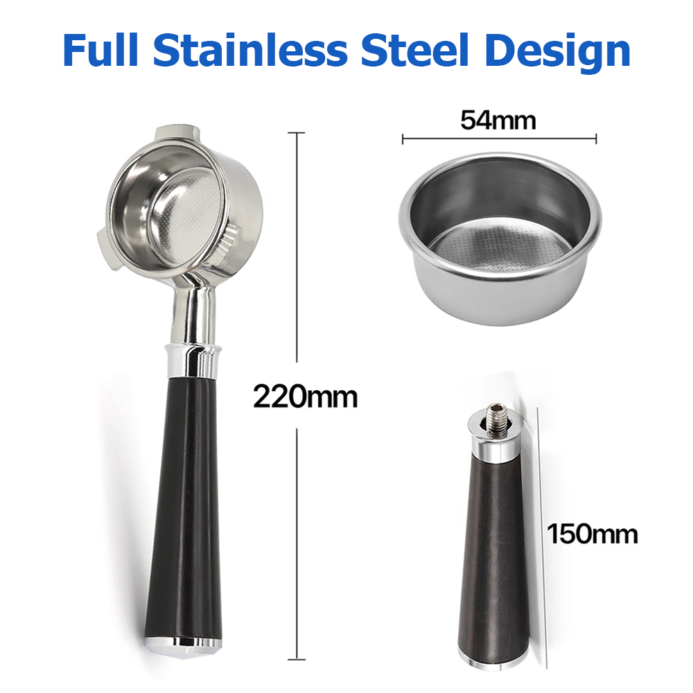 Portafilter Tanpa Dasar 54mm 3 - Naked Portafilter Bottomless ulasan dan harga