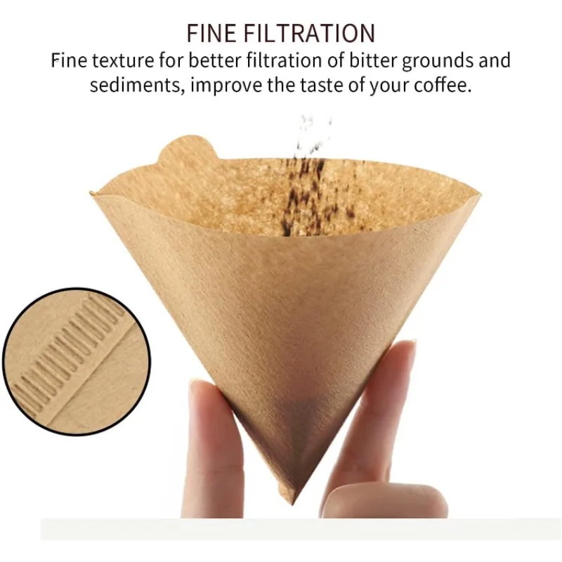 Filter Kertas Alami Tanpa Pemu - Coffee Equipment V60 ulasan dan harga