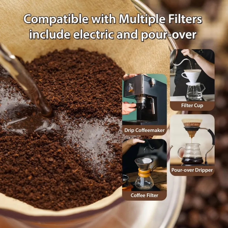 Filter Kerucut Wood Pulp 02 un - Coffee Equipment Cleaner ulasan dan harga